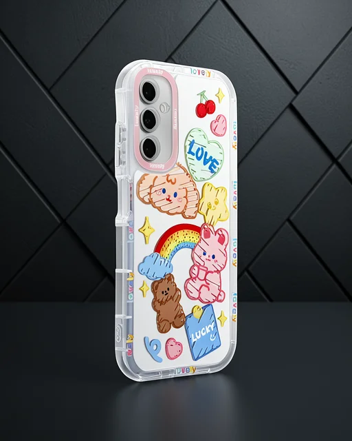Samsung Galaxy A05s Kılıf Reflexion Desenli Kapak - Desen 4