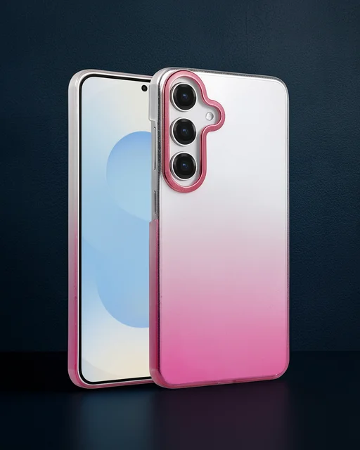 Samsung Galaxy A55 5g Glossy Kapak - Pembe