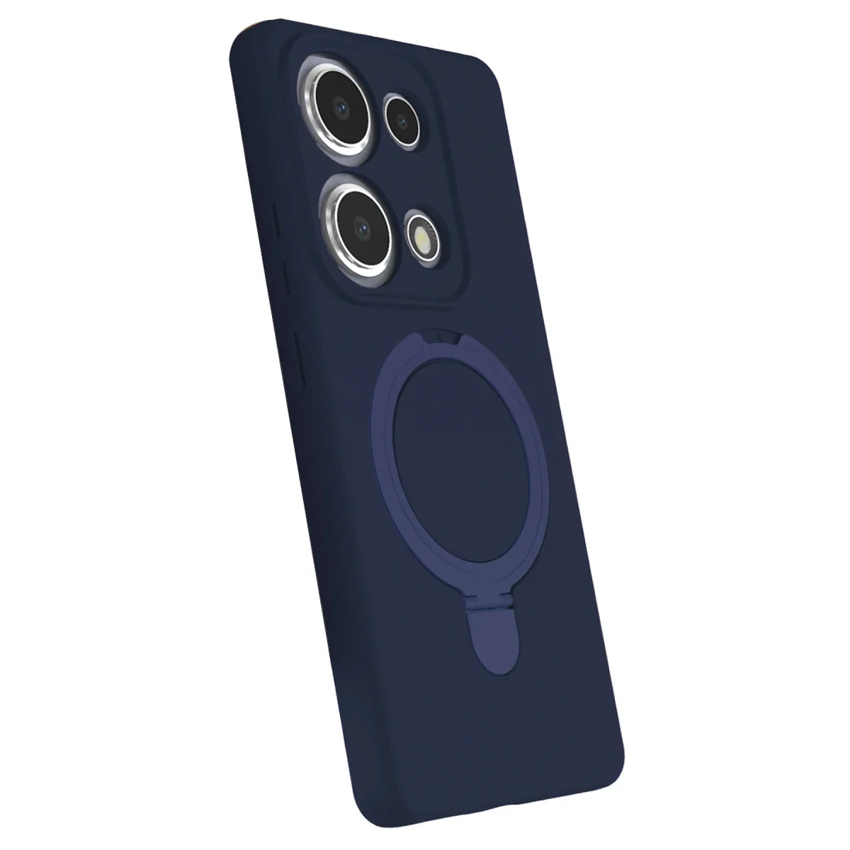 Xiaomi Redmi Note 13 Pro 4G Regal Magsafe Standlı Kapak - Lacivert görsel 2