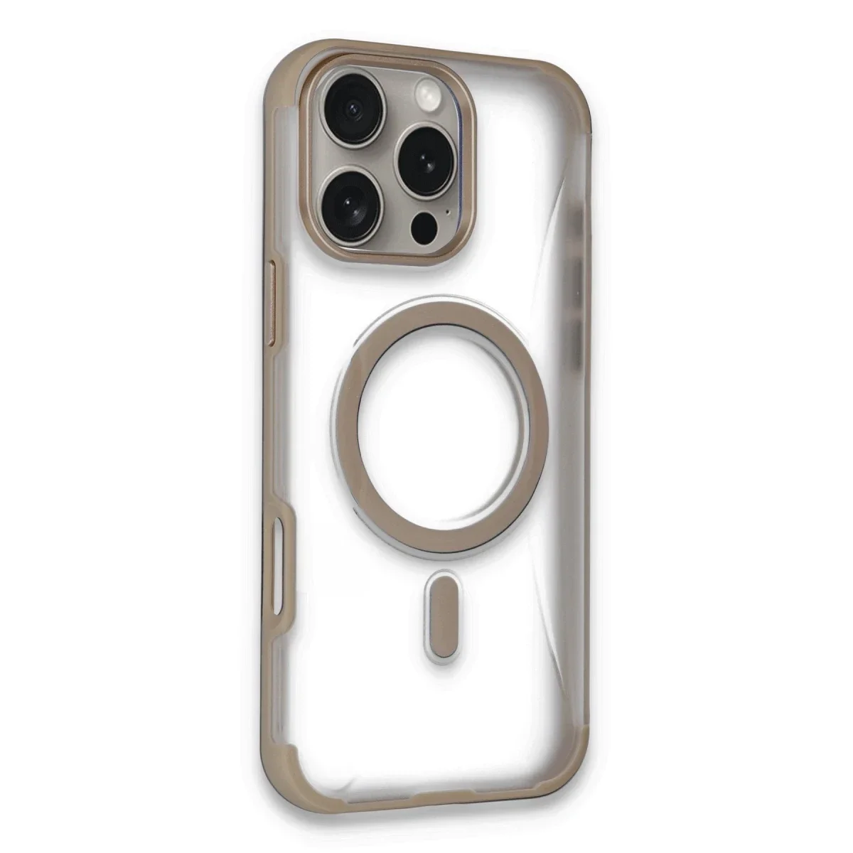 Joko Apple iPhone 16 Pro Max Hilton Magsafe Kapak - Gold