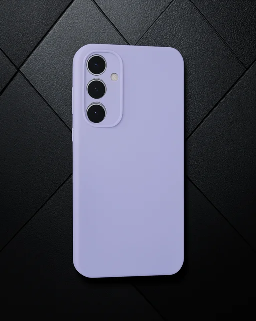 Samsung Galaxy A15 4g Kılıf First Silikon - Lila