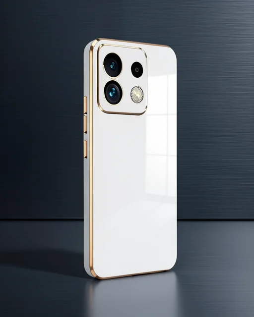 Xiaomi Poco M6 Pro 4g Kılıf Volet Silikon - Beyaz