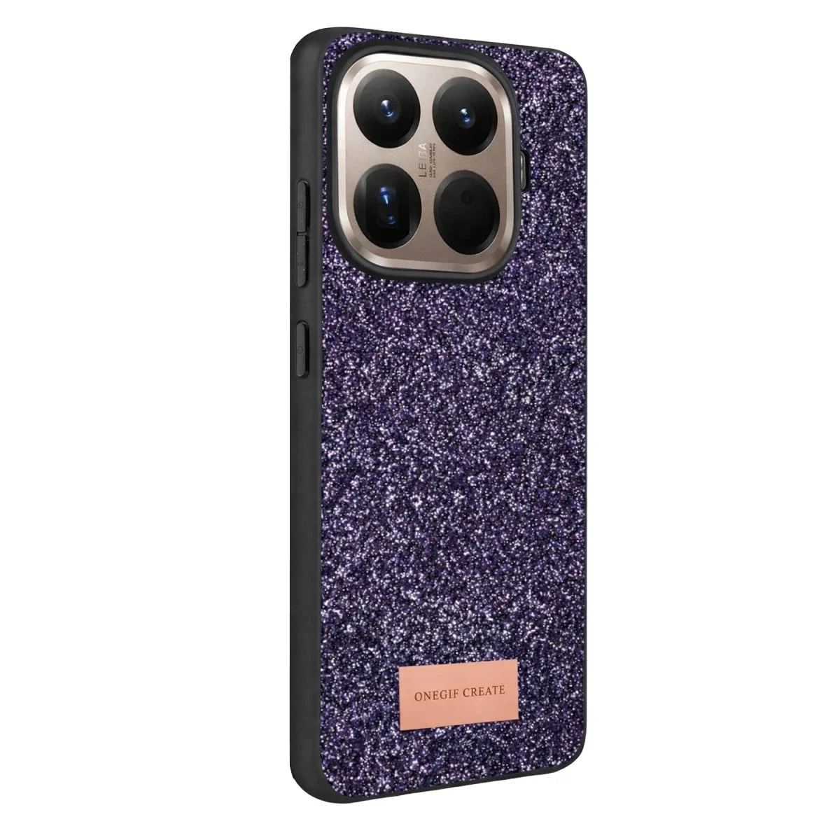 Onegif Xiaomi Mi 15T Pro Bright Simli Kapak - Derin Mor görsel 3