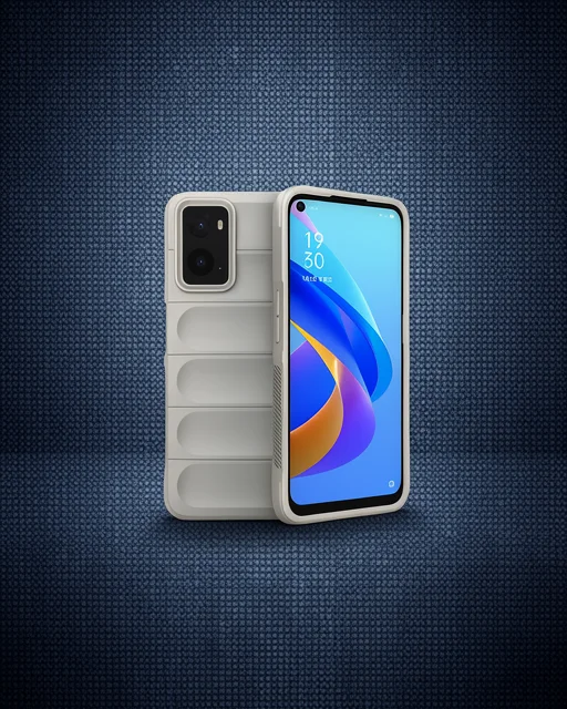 Realme 9i 4g Kılıf Optimum Silikon - Krem