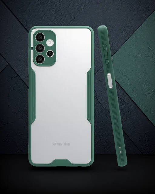 Samsung Galaxy A72 Kılıf Platin Silikon - Yeşil