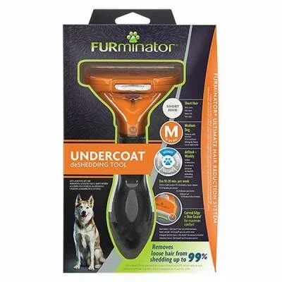 Short Hair Kısa Tüylü Köpek Tarağı Medium