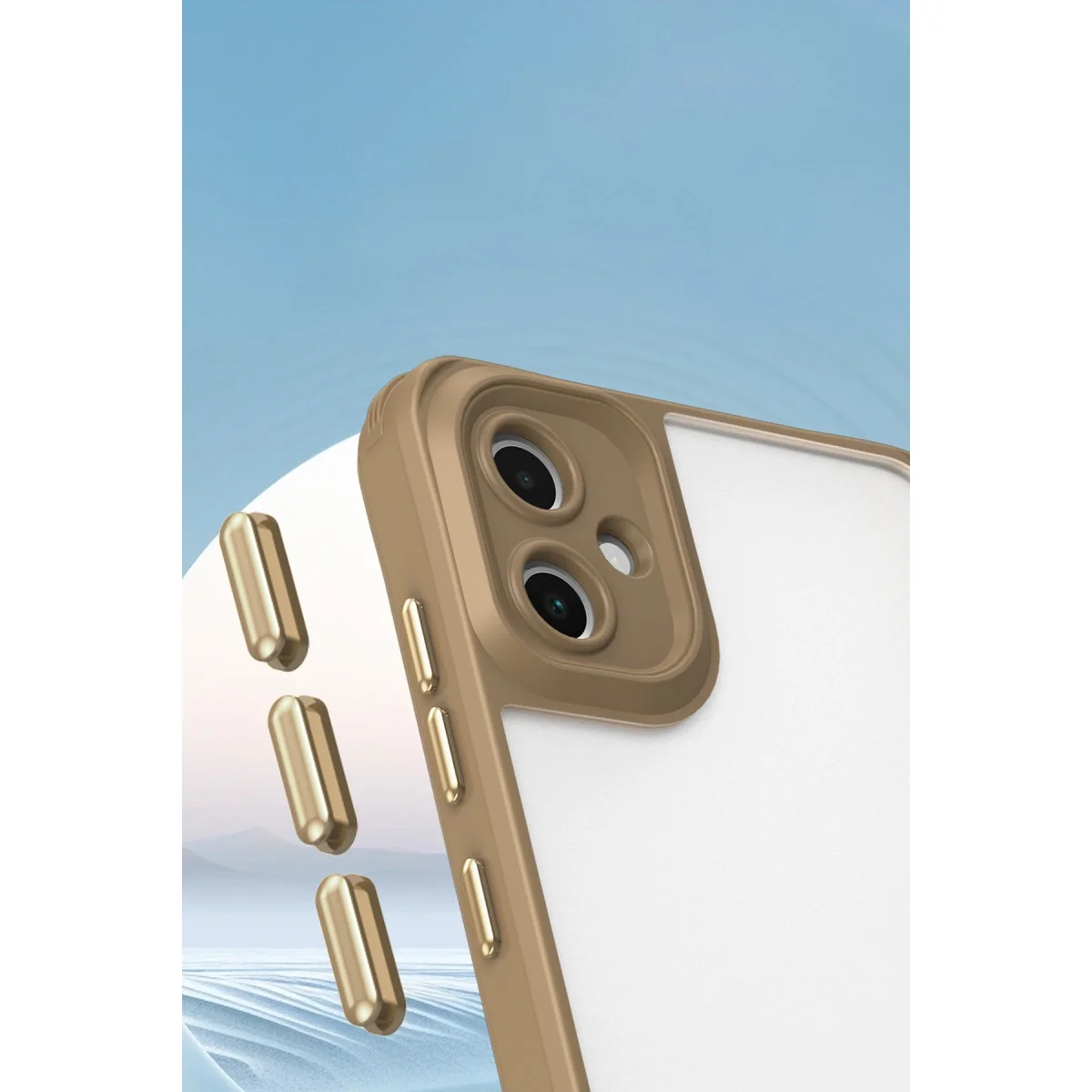 Samsung Galaxy A06 Kılıf Penta Silikon Kılıf - Lacivert görsel 2
