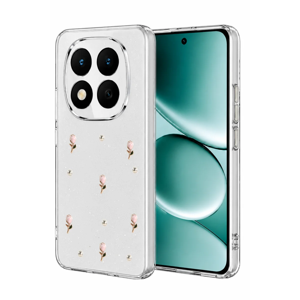 Xiaomi Redmi Note 15 Pro Plus 5G Fiyonk Desenli Kapak - Desen 6