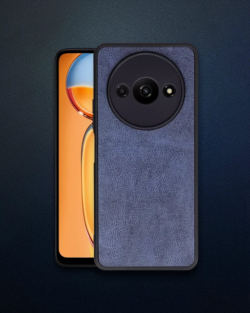 Xiaomi Redmi A3 4g Kılıf Aras Deri Kapak - Lacivert