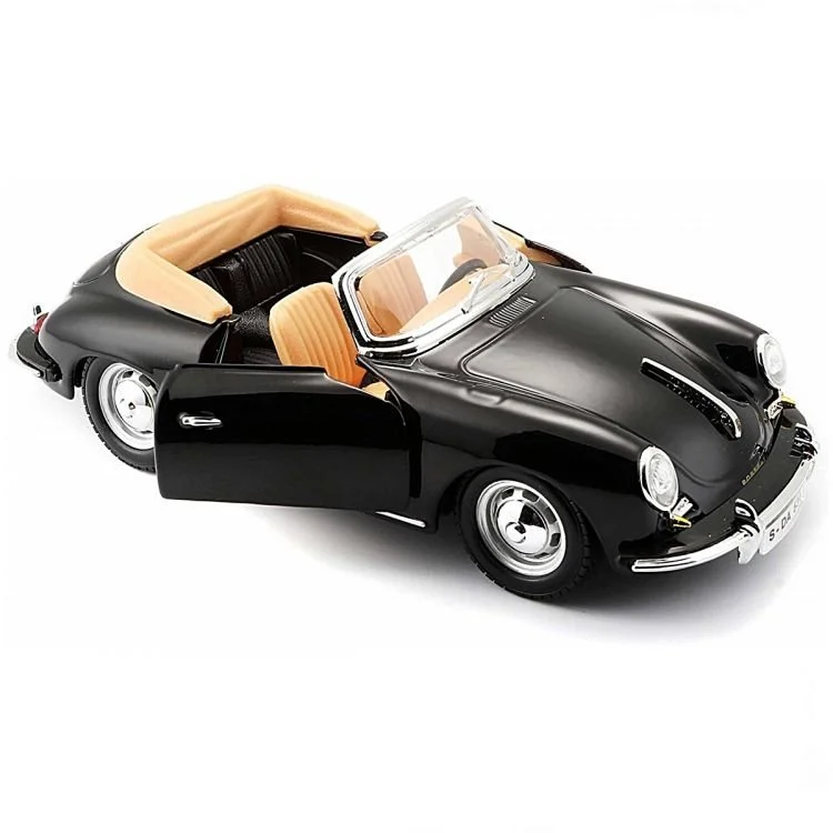 Bburago 1:24 Porsche 356B Cabriolet 1961 Model Araba görsel 2