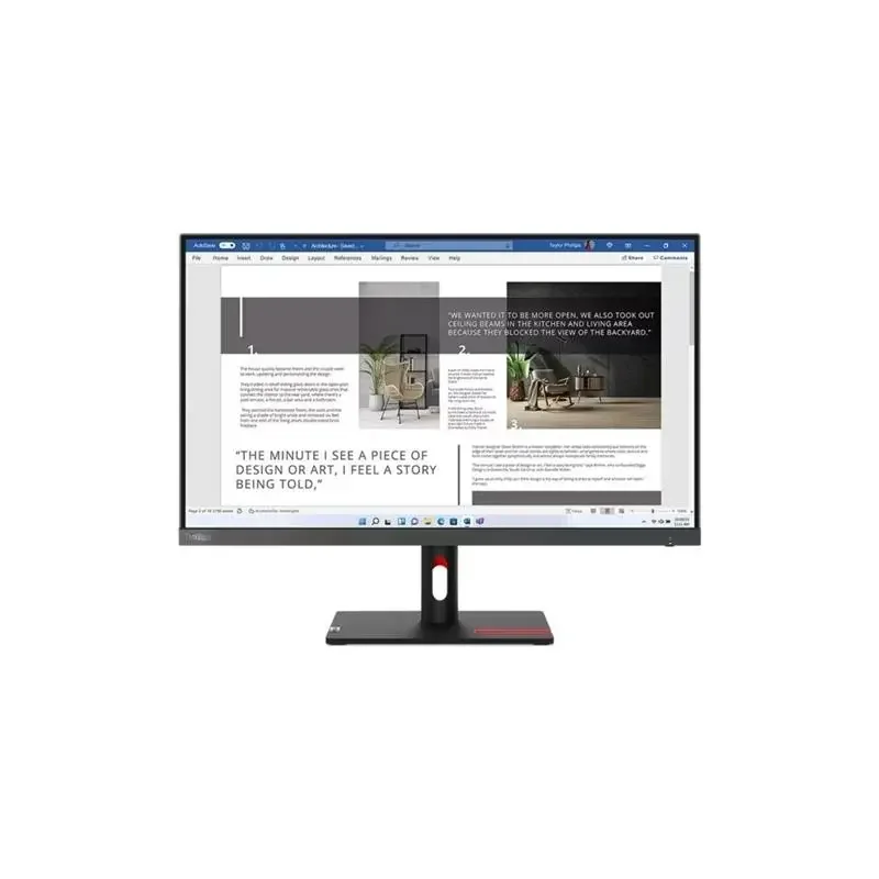 27 S27I-30 Thınkvısıon 63DFKAT4TK Fhd 4MS 100HZ Hdmı+vga Wled Monıtor (3 Yıl Garanti)