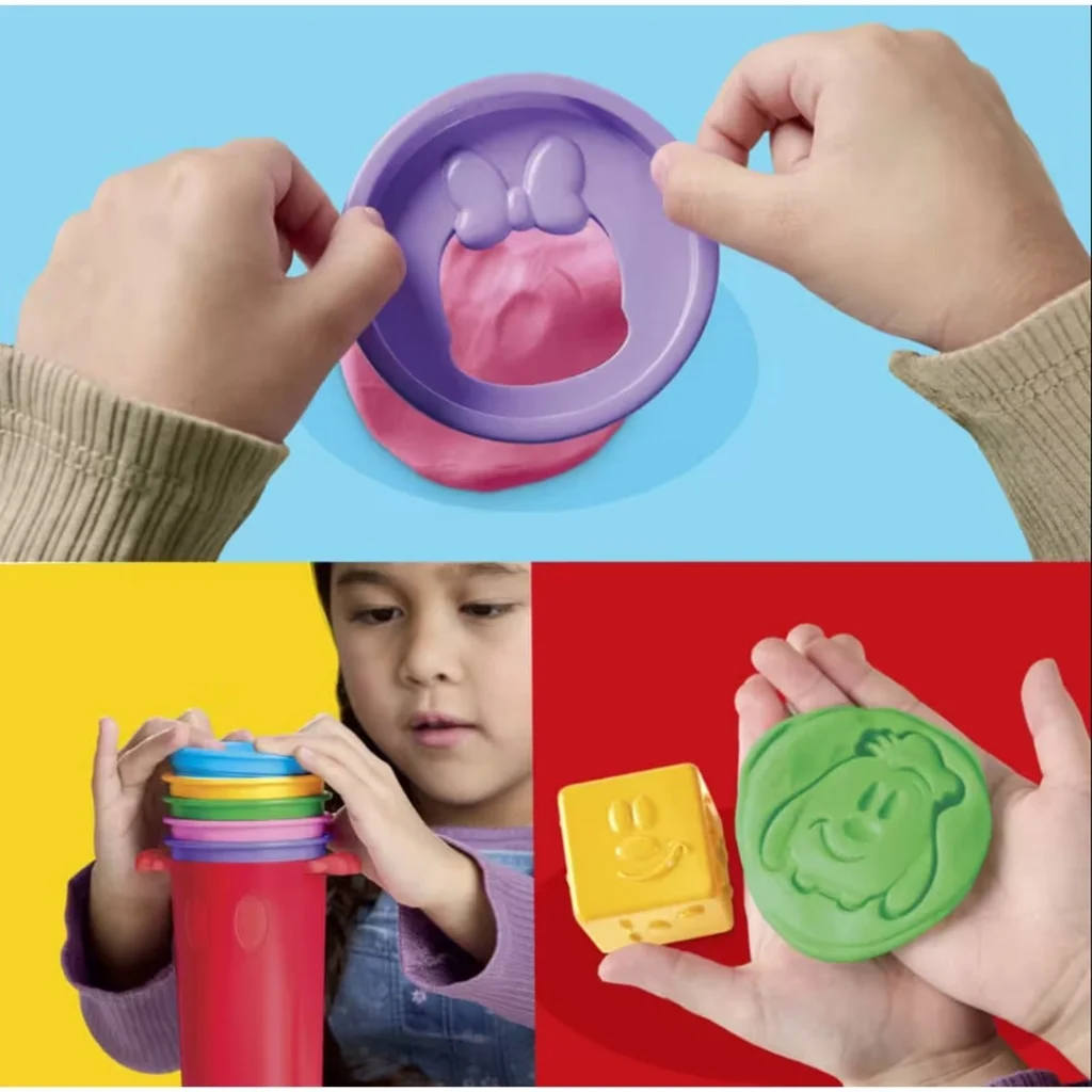 Junior Happy Mickey Mouse Oyun Hamuru Seti görsel 3