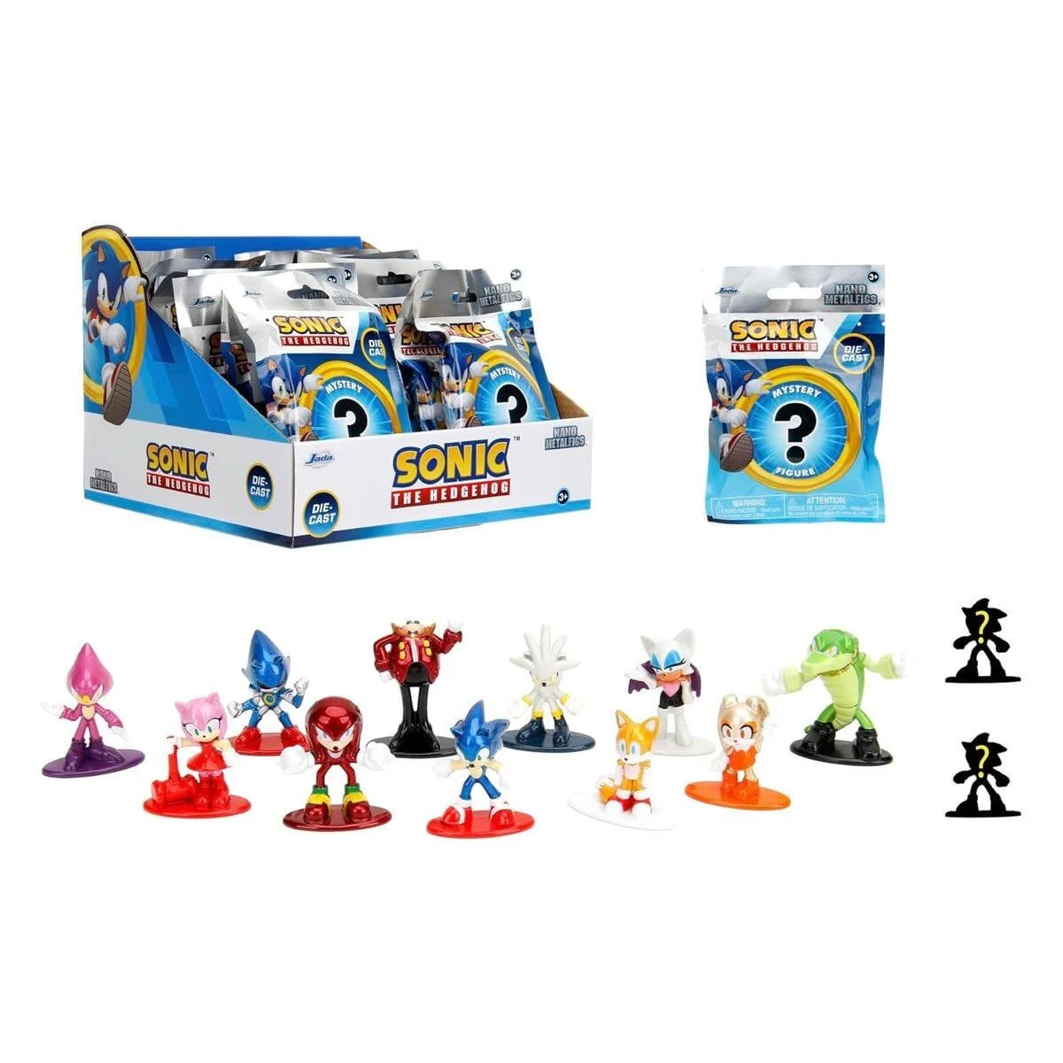 253251047 Jada Sonic Blind Pack Nanofigs Sürpriz Paket görsel 4