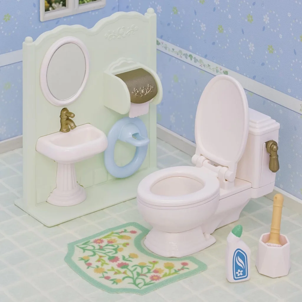 Sylvanian Families Tuvalet Seti 5740 görsel 3