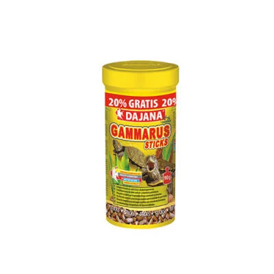 Gammarus Sticks 250 ml+50 ml Hediye Kaplumbağa Yemi 108 Gr