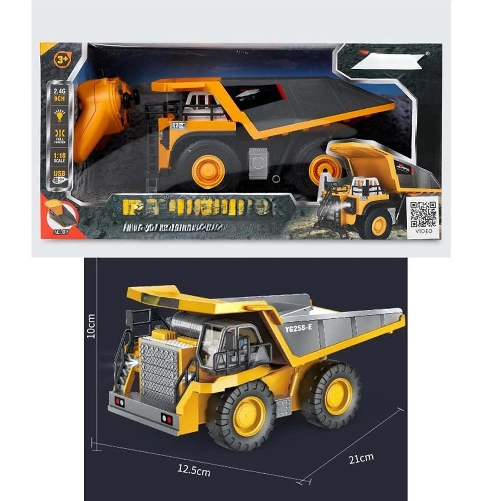 SH40378 1:18 9 Knl Alaşım Uza.kum. Dökme Kamyon