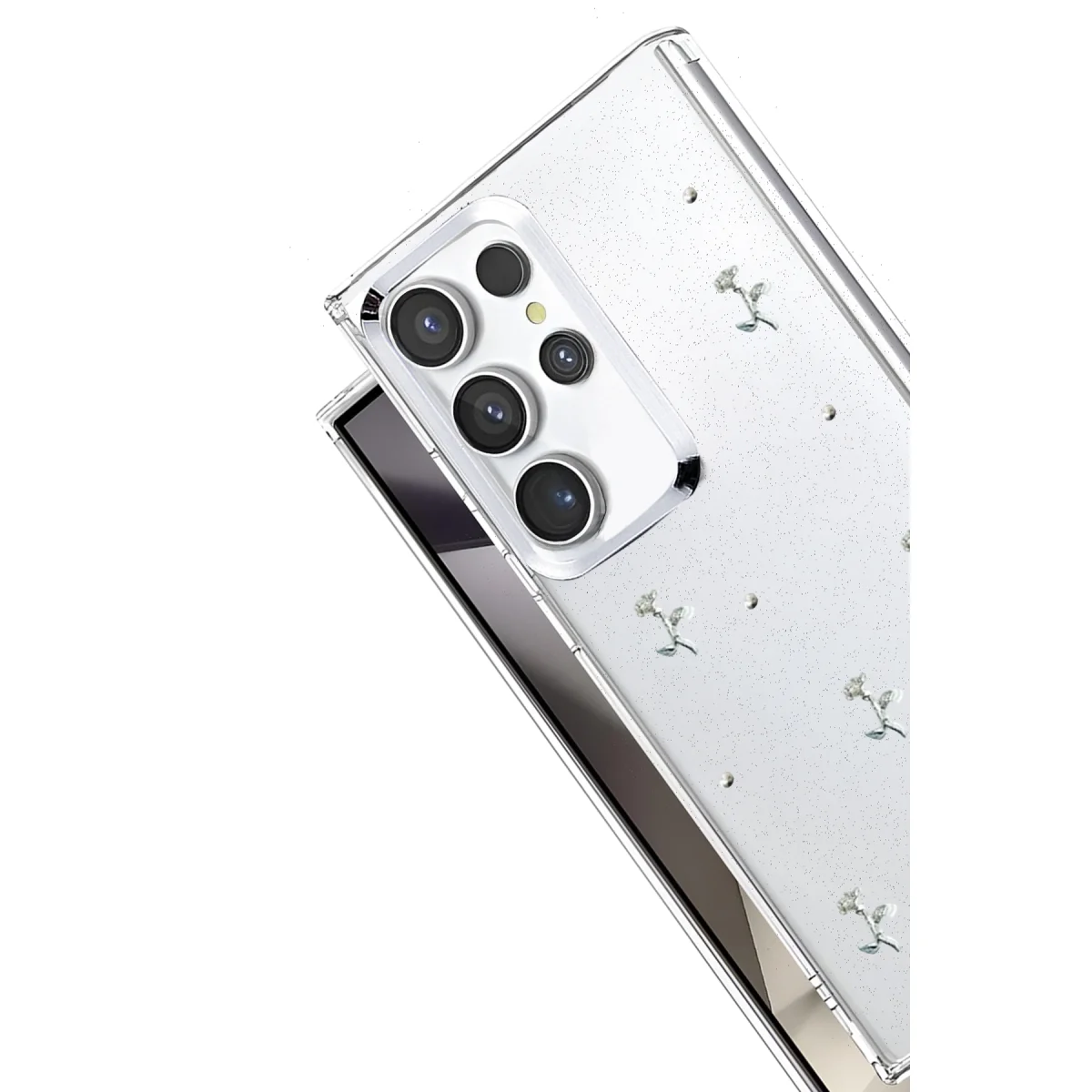 Samsung Galaxy S24 Ultra Fiyonk Desenli Kapak - Desen 4 görsel 3