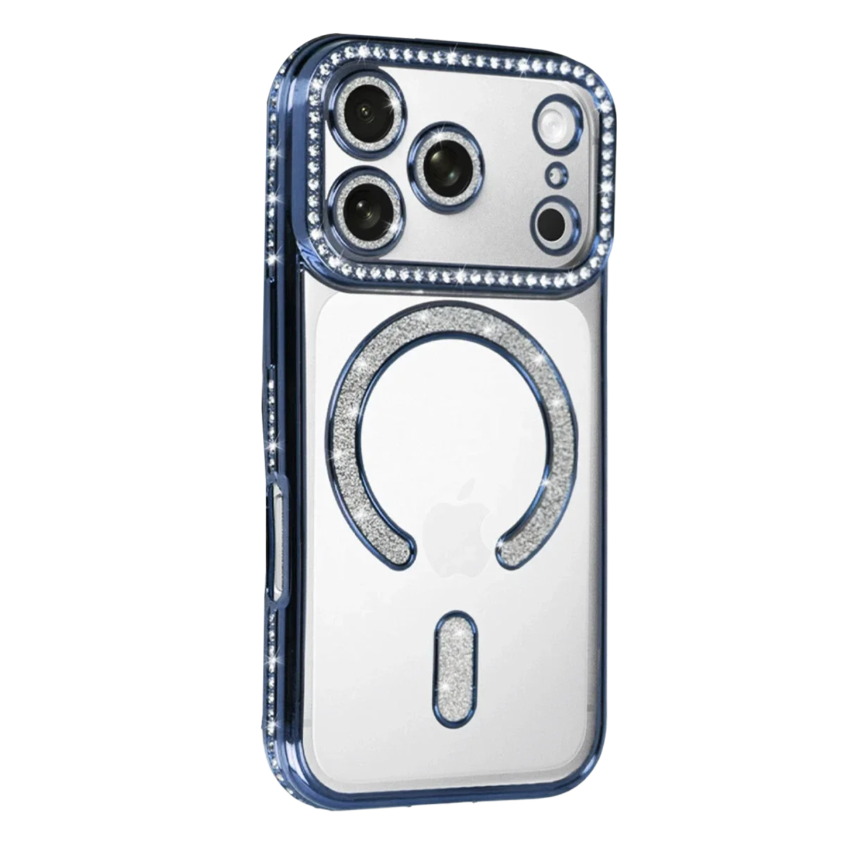 Apple iPhone 17 Pro Max Joke Simli Magneticsafe Kılıf - Mavi görsel 2