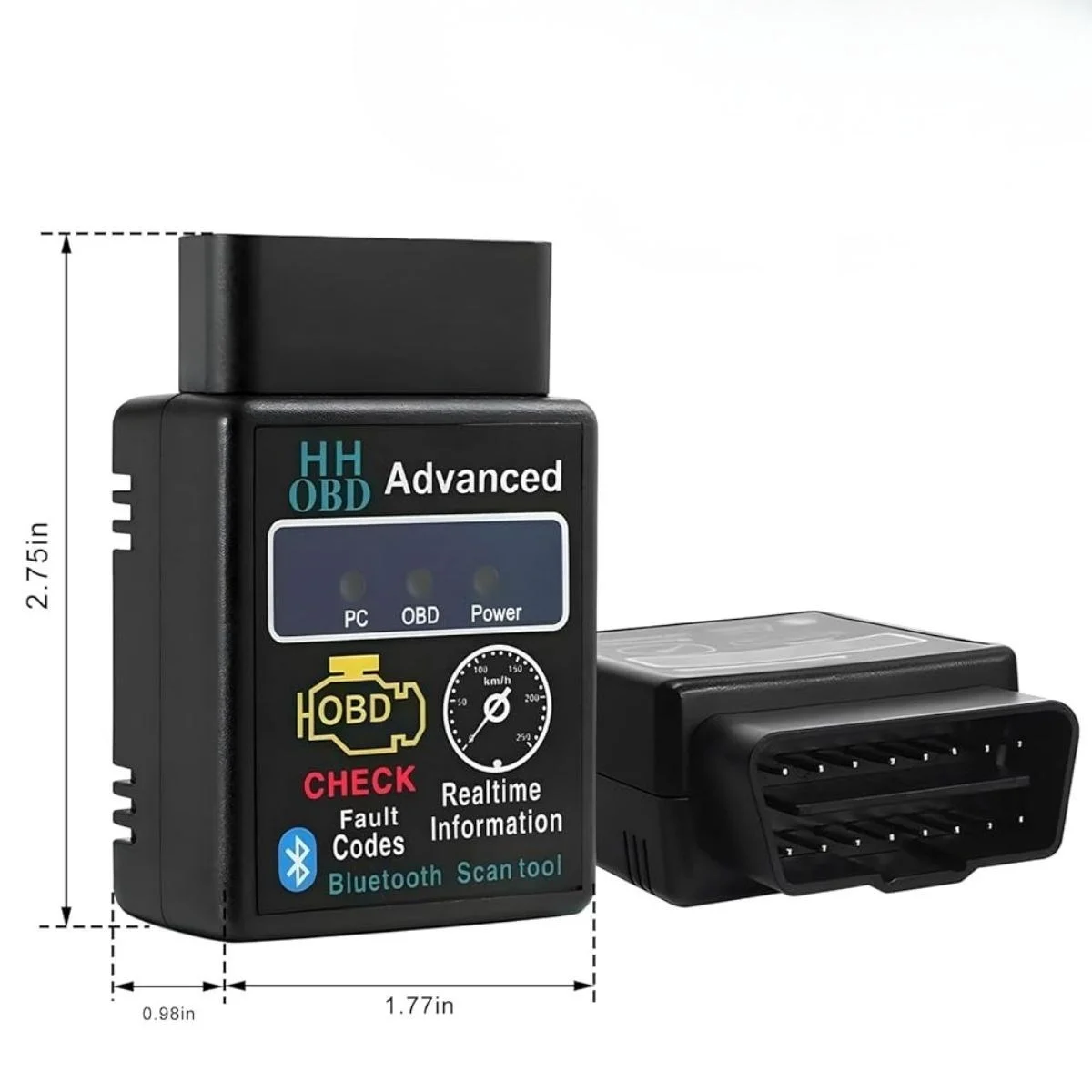 Bluetooth Arıza Tespit Cihazı – Araç Motor Arıza Okuma, Check Engine Sıfırlama, Oto Diagnostik Scanner görsel 5