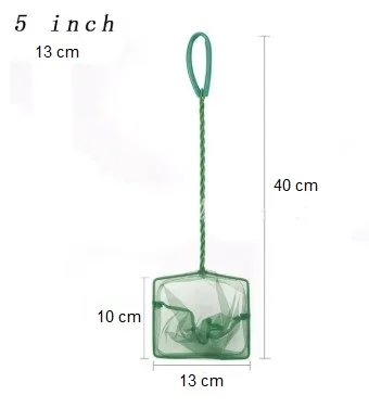 Akvaryum Balık Yakalama Kepçesi 5 inç 13 cm görsel 4