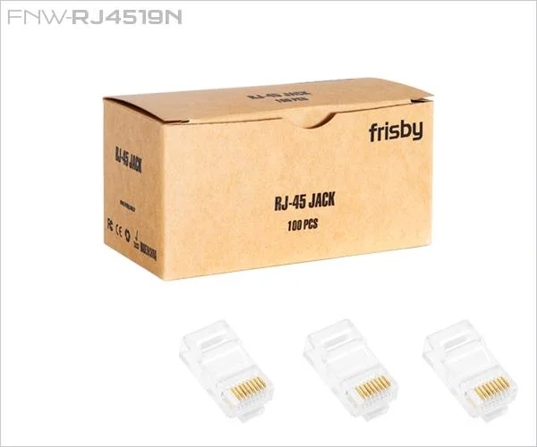 FNW-RJ4519N RJ45 CAT5 Utp 100 Adet Konnektor