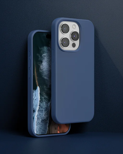 Venco Apple İphone 15 Pro Home Magsafe Kapak - Lacivert