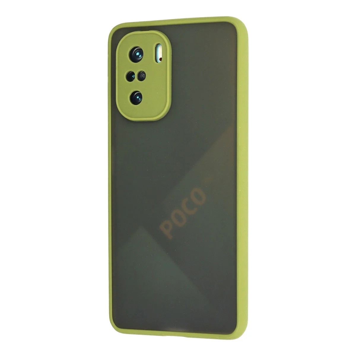 Xiaomi Poco F3 Kılıf Montreal Silikon Kapak - Açık Yeşil görsel 2