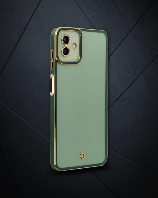 Samsung Galaxy A04 Kılıf Liva Lens Silikon - Yeşil