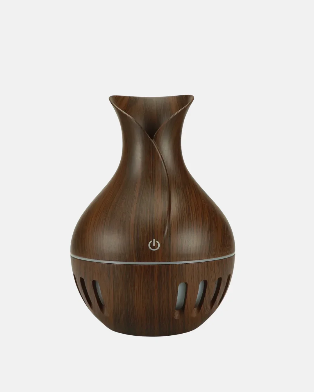 Ahşap Desenli 130 ml Aromaterapi Difüzör Sessiz ve USB Bağlantılı görsel 2