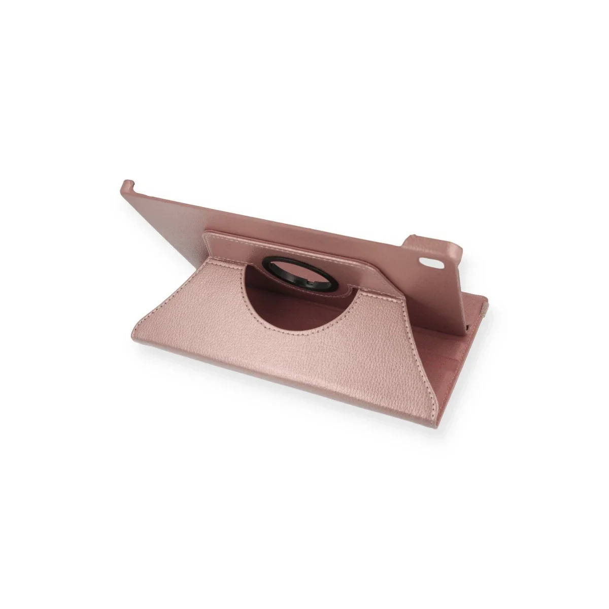 Samsung Galaxy T500 Tab A7 10.4 Kılıf 360 Tablet Deri Kılıf - Rose Gold