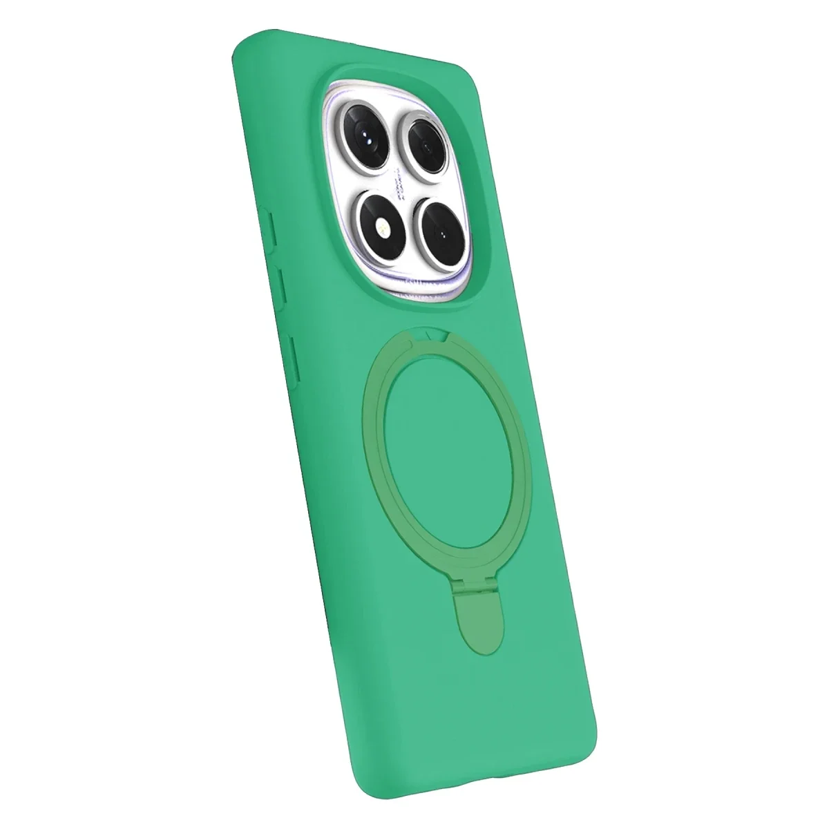 Xiaomi Redmi Note 14 Pro 5G Regal Magsafe Standlı Kapak - Yeşil görsel 3