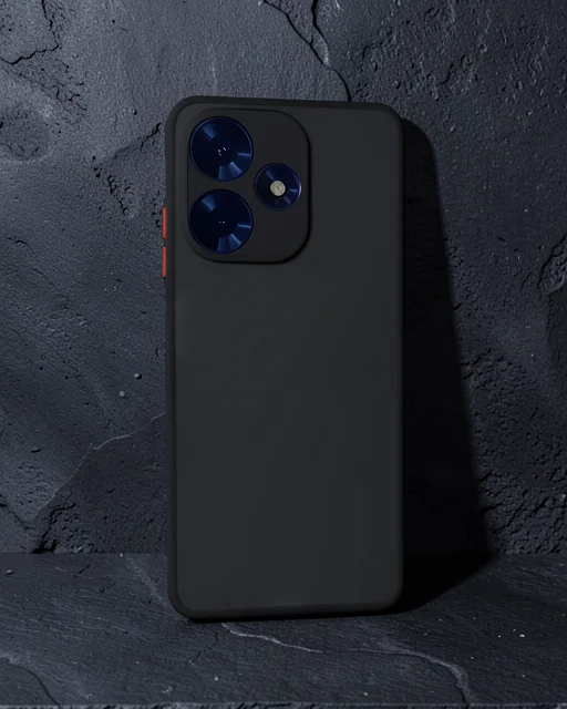 İnfinix Hot 30 4g Kılıf Montreal Silikon Kapak - Siyah