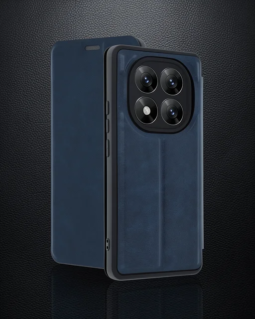 Xiaomi Redmi Note 14 Pro 5g Kılıf Flip Cover - Lacivert