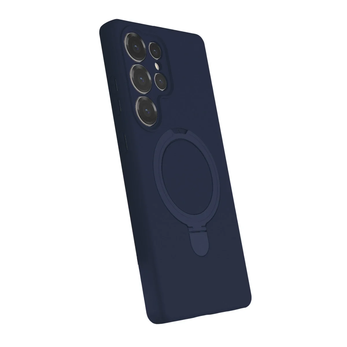 Samsung Galaxy S25 Ultra Regal Magsafe Standlı Kapak - Lacivert görsel 2