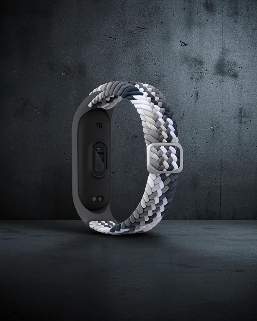Xiaomi Mi Band 6 Kordon - Gri-siyah