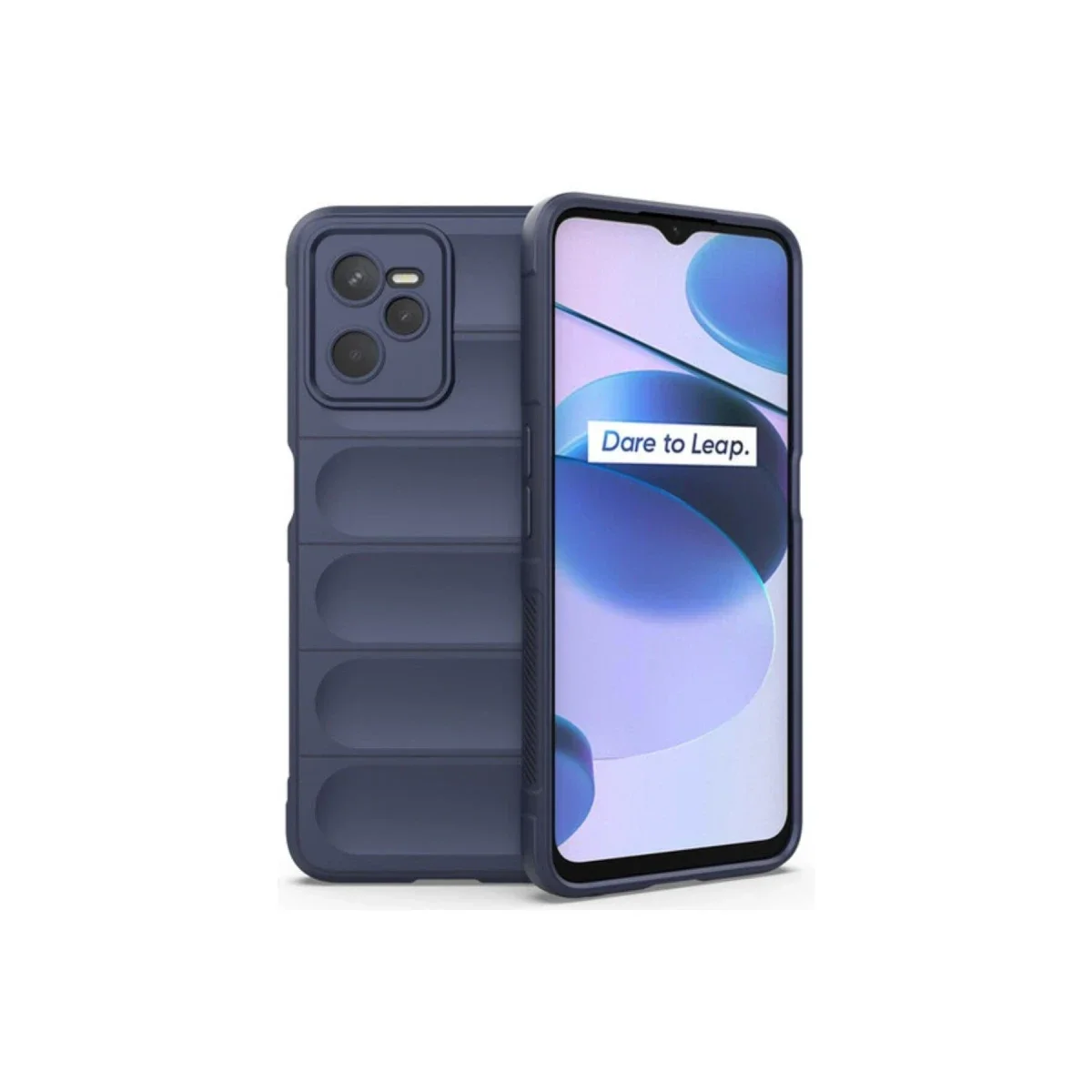 Realme C35 Kılıf Optimum Silikon - Lacivert