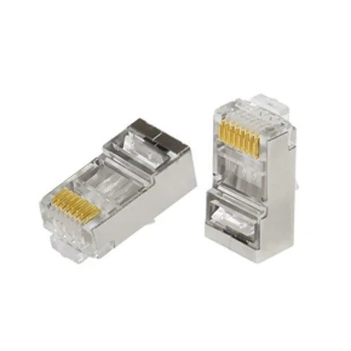 FNW-RJ4522N RJ45 Ftp CAT6 Konnektor Metal 100LÜ Paket görsel 2