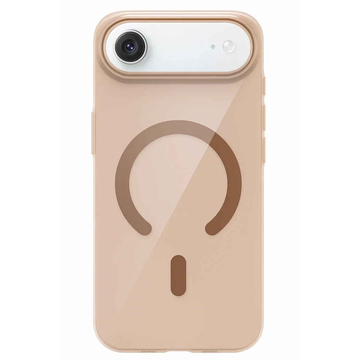 Joko Apple iPhone 17 Air PC Blank Magsafe Kapak - Çöl Titanyum