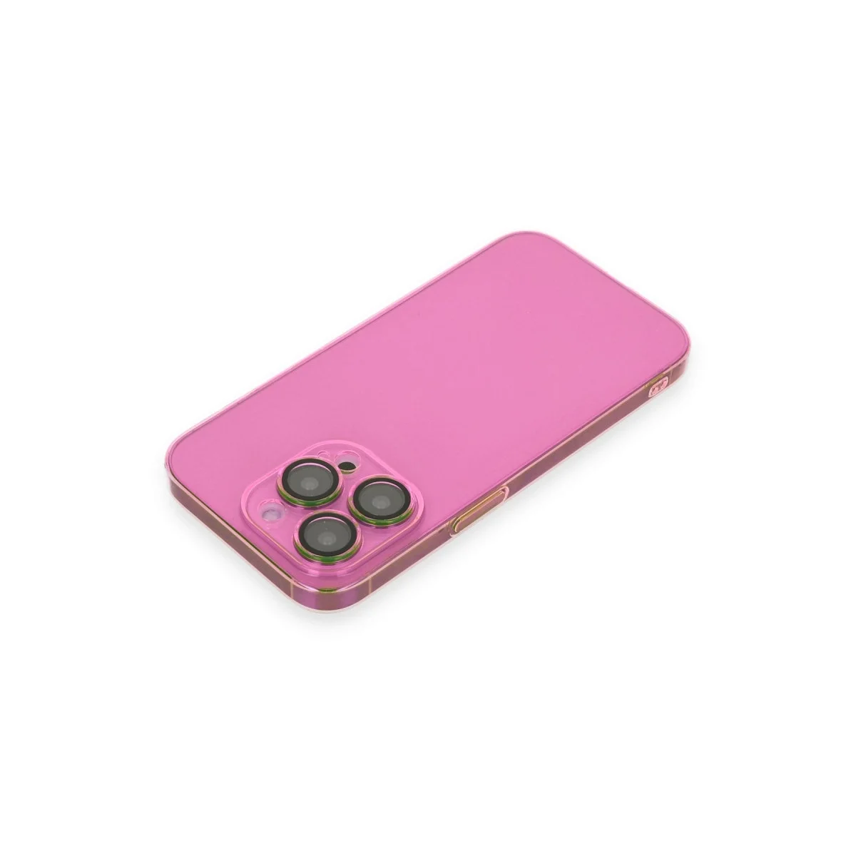 Apple İphone 13 Pro Kılıf Armada Lensli Kapak - Pembe görsel 3