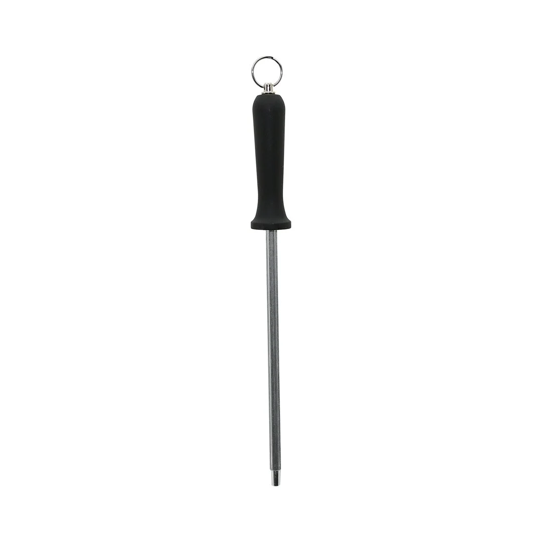 Metal Bilezikli Yuvarlak Masat - Bıçak Bileme Metal Asma Halkalı 30CM