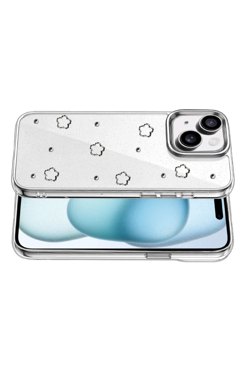Apple iPhone 14 Fiyonk Desenli Kapak - Desen 2 görsel 3