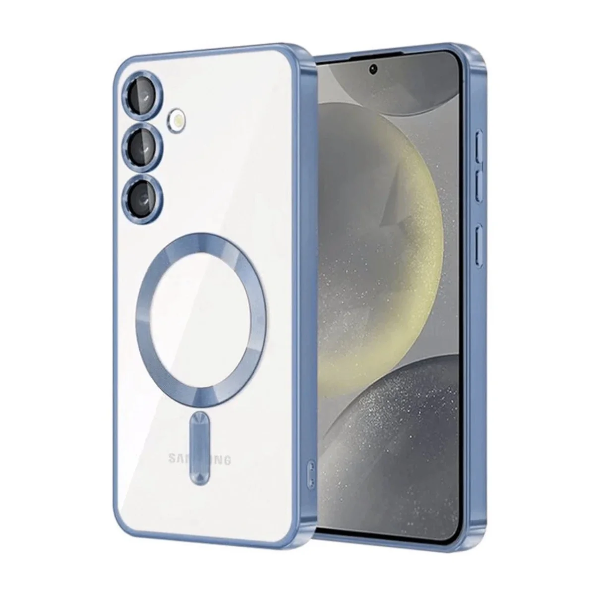 Samsung Galaxy A56 Kross Magneticsafe Kapak - Sierra Blue