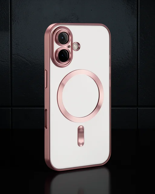 Apple İphone 16 Plus Kılıf Kross Magneticsafe Kapak - Pembe