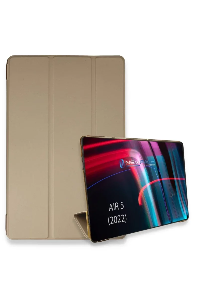 Apple iPad Air 5 (2022) Kılıf Tablet Smart Kılıf - Gold