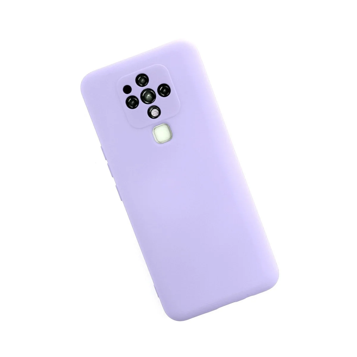 Tecno Camon 16 Kılıf Nano İçi Kadife Silikon - Lila görsel 2