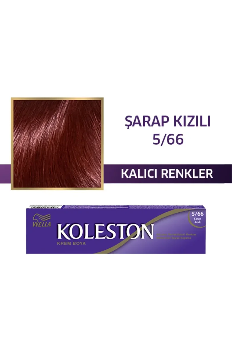 Koleston Single Saç Boyası - 5/66 Şarap Kızılı