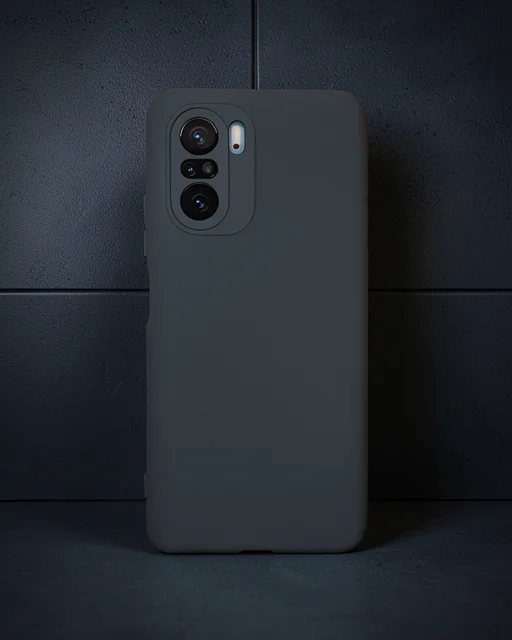 Xiaomi Poco F3 Kılıf Nano İçi Kadife Silikon - Koyu Yeşil