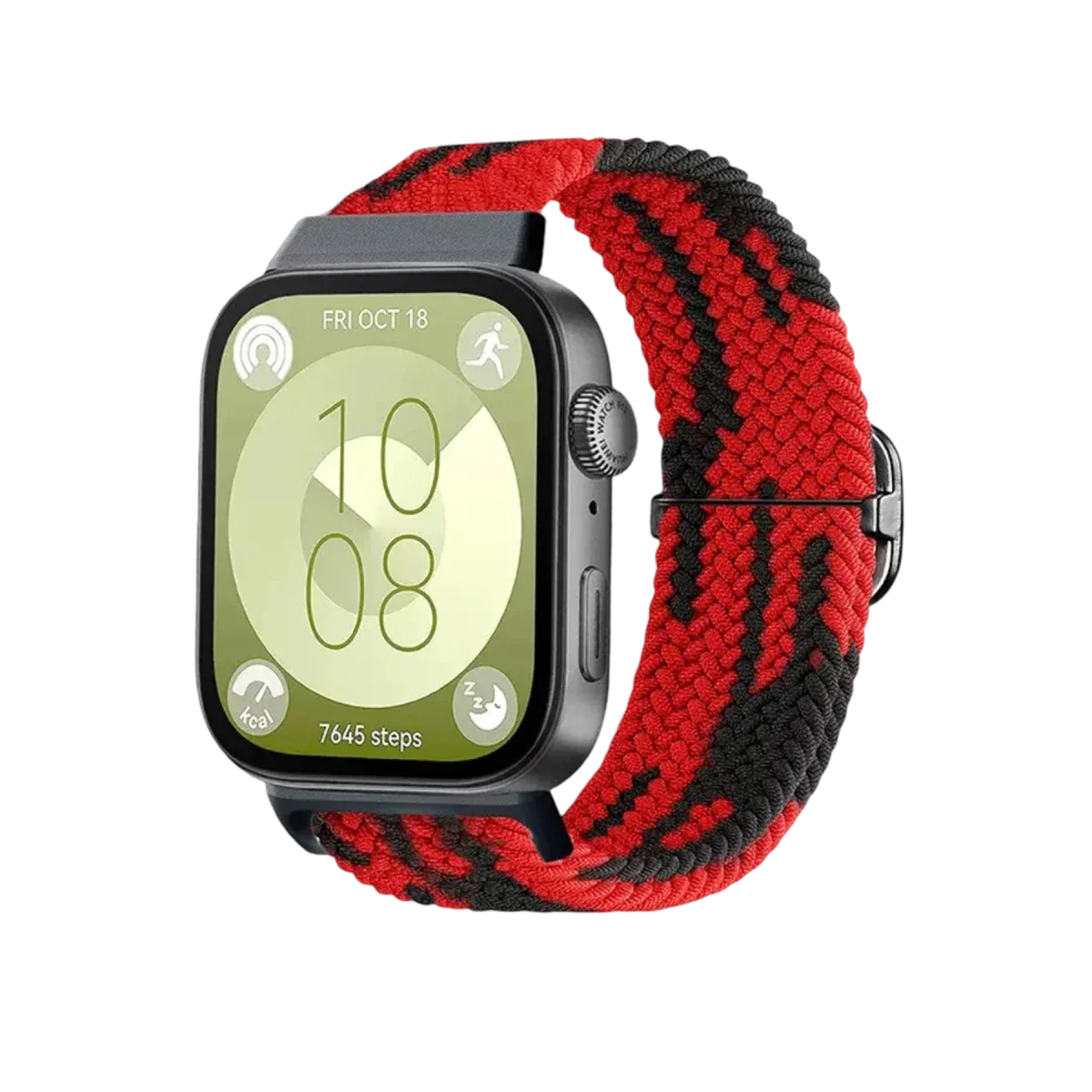 Huawei Fit 4 Star Kordon - Kırmızı-Siyah