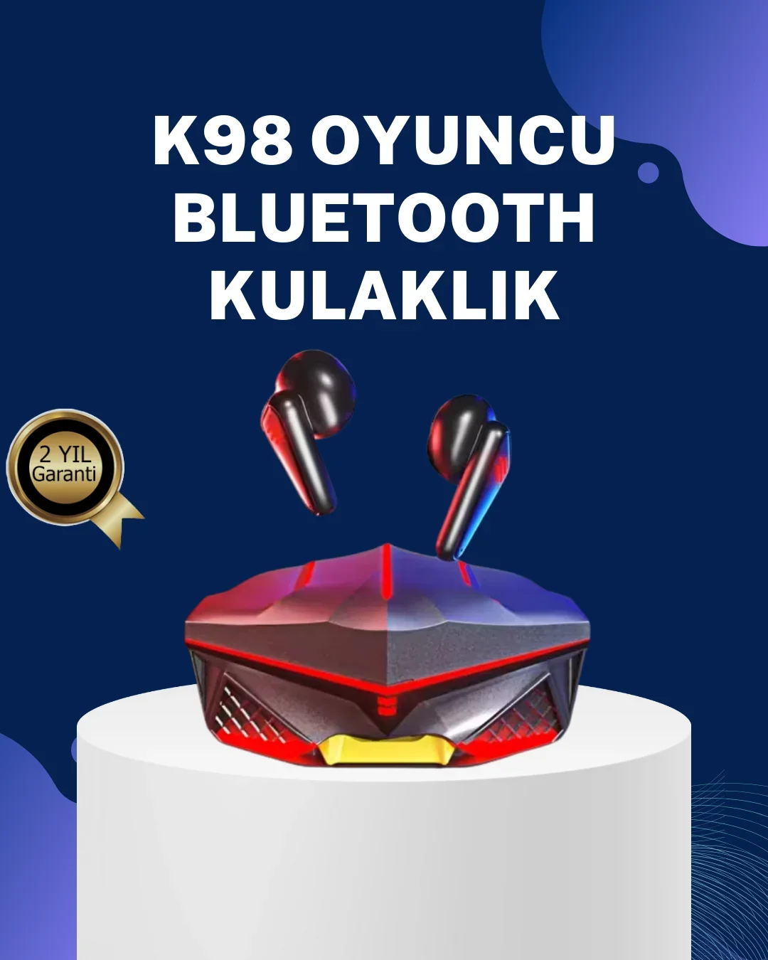 Kablosuz Kulaklık Gürültü Önleyici krofonlu