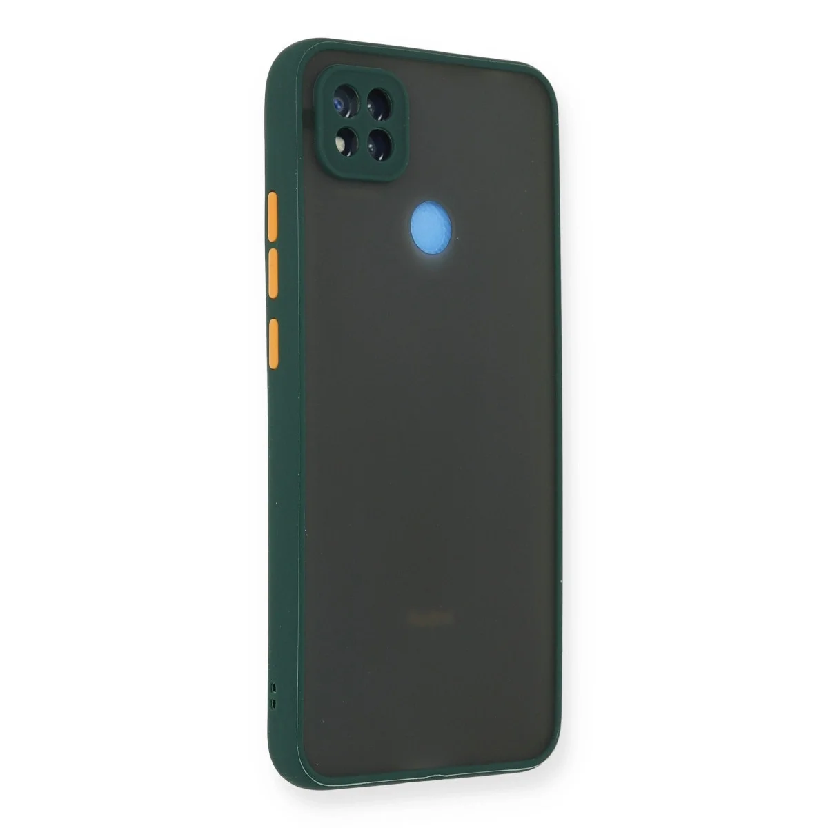 Xiaomi Redmi 9c Kılıf Montreal Silikon Kapak - Yeşil görsel 2